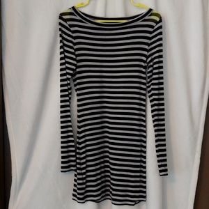 SALE 2 for $9: BCBGMaxAzria Tissue-Weight Stripe Sweater, Small